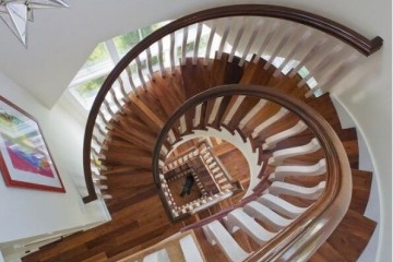 圆形旋转楼梯尺寸一般是多少？圆形旋转楼梯尺寸设计规范
